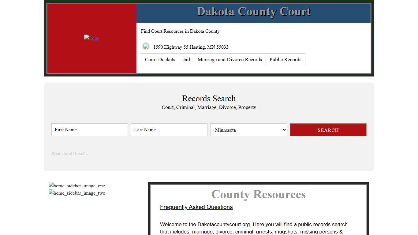 Dakota County Court Records Search